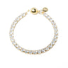 Bitter Sweet Bracelet Round Large Single - White - By Alexa Rae
