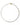 Bitter Sweet Necklace Round Large - White - By Alexa Rae