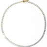 Bitter Sweet Necklace Round Small - White - By Alexa Rae