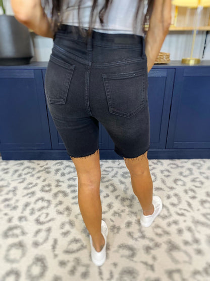 Cello Mello Vibes Bermuda Denim Shorts