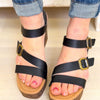 Blowfish Ali Platform Sandals - Black