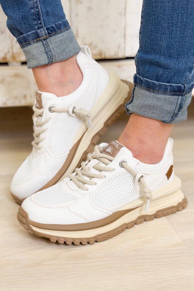 Blowfish Leotina Sneakers - White - By Alexa Rae