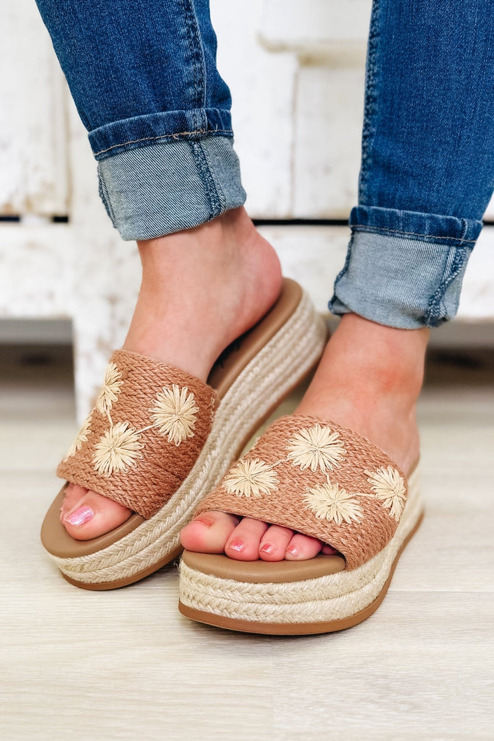 Blowfish Marshlo Sun Platform Sandal - Tan - By Alexa Rae