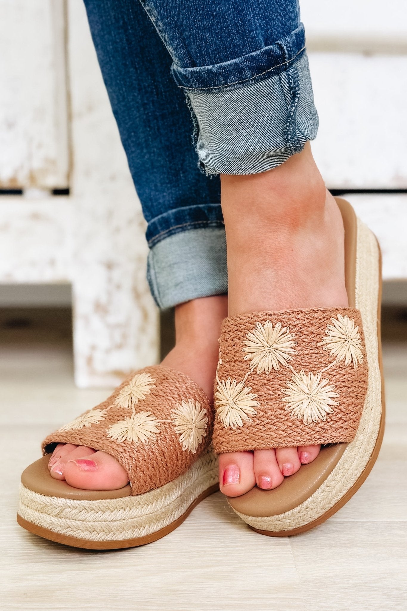 Blowfish Marshlo Sun Platform Sandal - Tan - By Alexa Rae