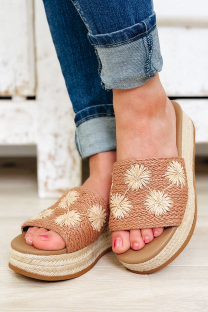 Blowfish Marshlo Sun Platform Sandal - Tan - By Alexa Rae