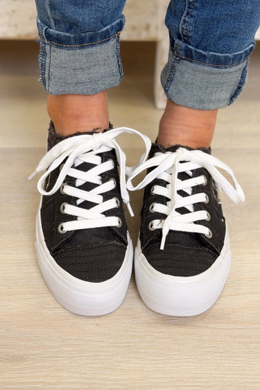 Blowfish Sadie Sun Sneakers - Black - By Alexa Rae