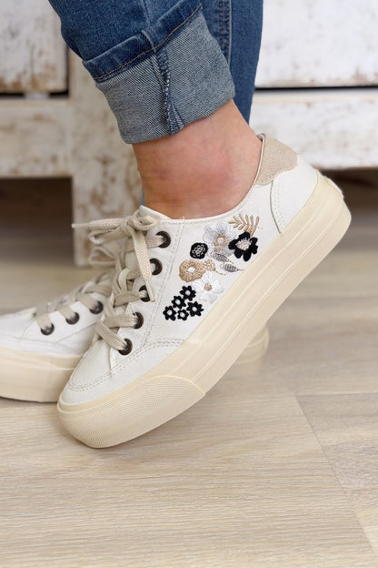 Blowfish Sadie Sun Sneakers - White - By Alexa Rae