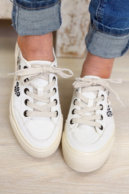 Blowfish Sadie Sun Sneakers - White - By Alexa Rae