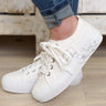 Blowfish Sadie Sun Sneakers - White - By Alexa Rae