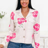 Bold Faith Floral Jacket - By Alexa Rae