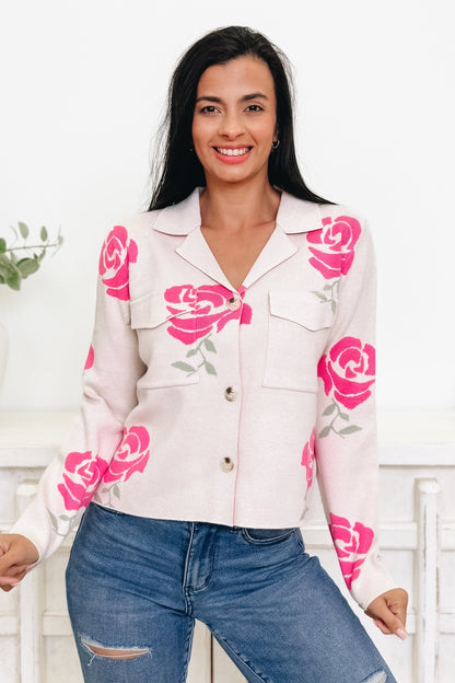 Bold Faith Floral Jacket - By Alexa Rae