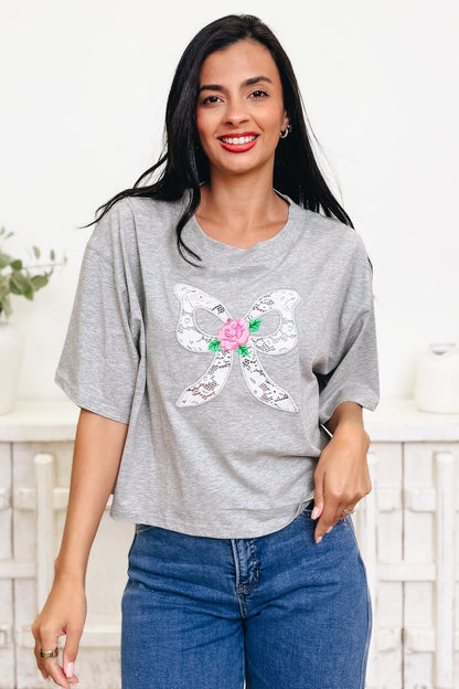 Bow in Bloom Top - By Alexa Rae