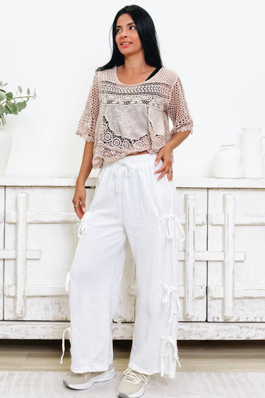 Bow Moment Sweatpant - 4 Colors! - By Alexa Rae