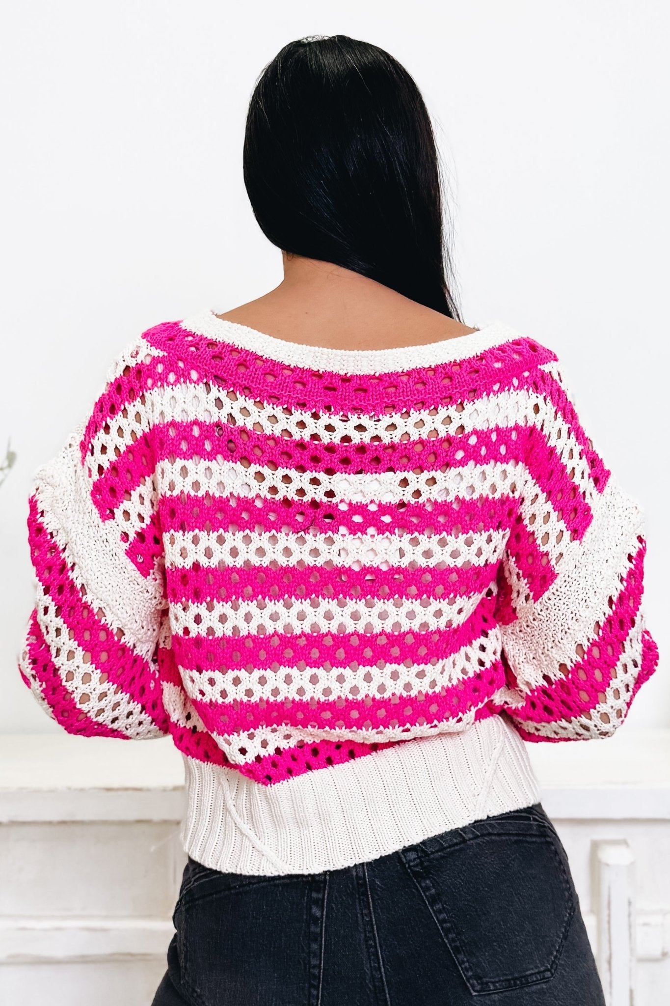 Breathe It In Sweater Top - By Alexa Rae