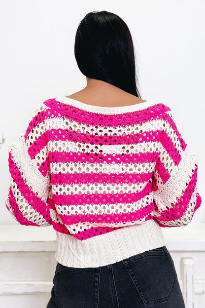 Breathe It In Sweater Top - By Alexa Rae