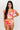 Orange Floral Swimsuit Set