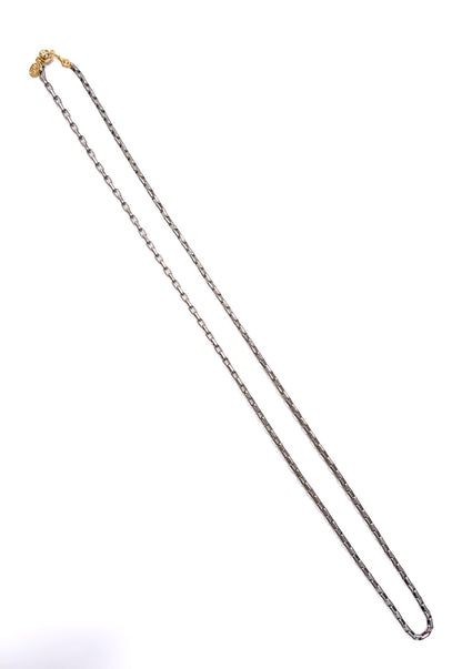 Mini Bari Necklace Long - Liquid Metallic Air