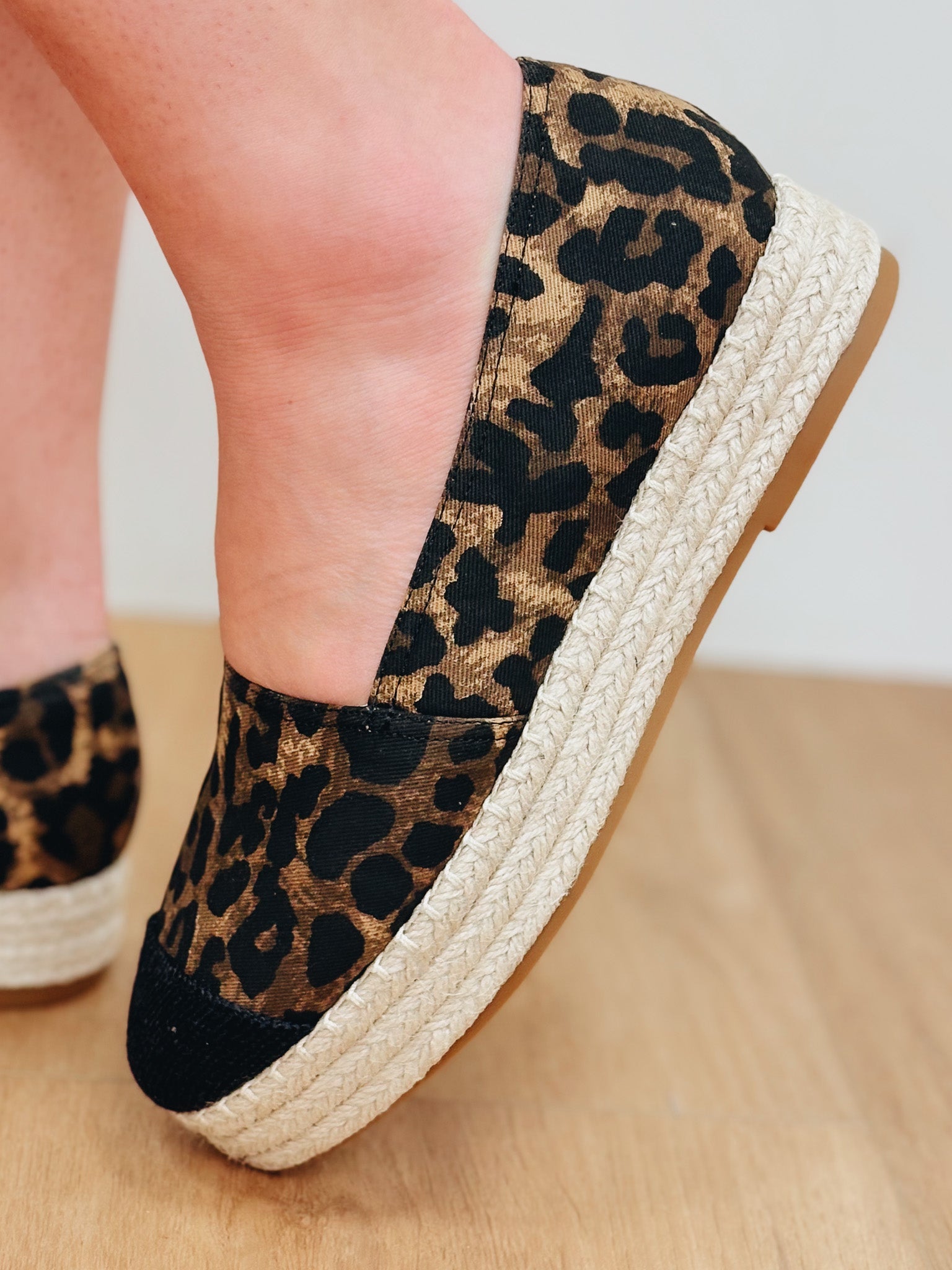 The Tulum Vacation Platform Shoe - Leopard