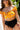 Here And Now Yellow Floral Swim Top