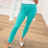 Line 'Em Up By Judy Blue - Garment Dyed Slim Jeans *JB