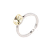Mini Kat Ring - Silver Daisy