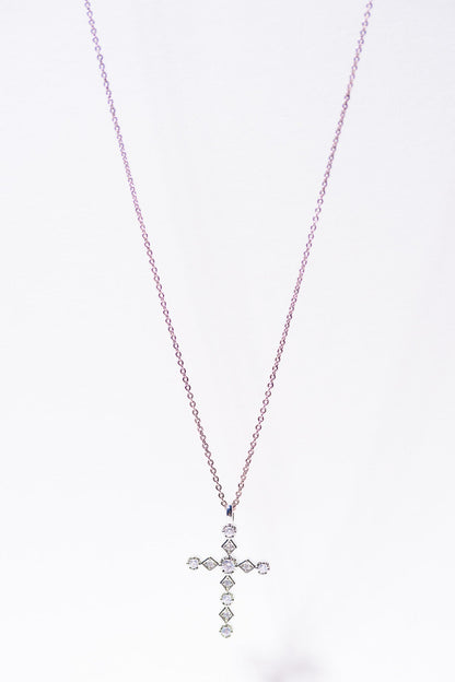 Alba Necklace - Moonshadow Silver