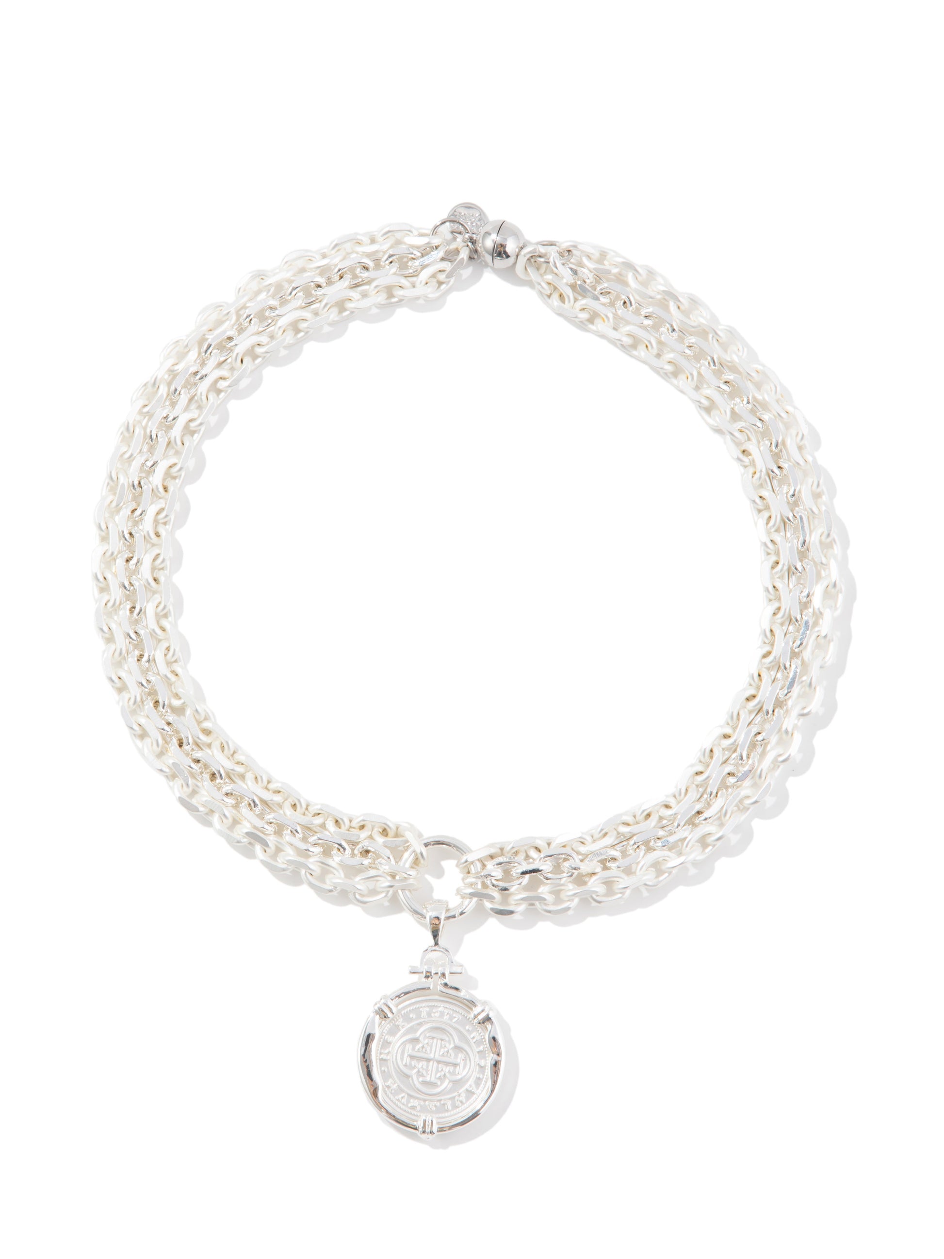 Shipwreck Necklace - Pearl White