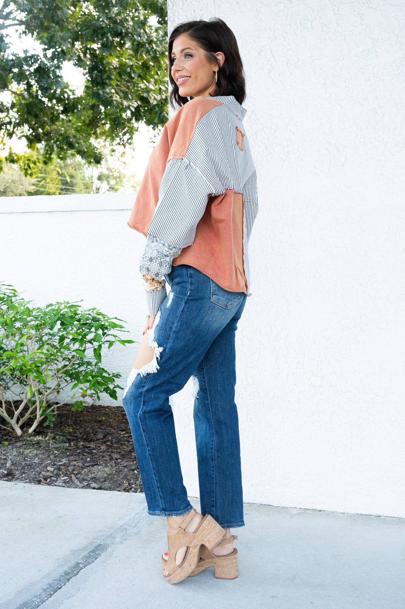 Risen Cali Girl Slim Straight Jeans - Dark