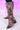 Mode Pointed Toe Slim Fit Tall Boots - Leopard