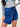 Reflection Point Twist Wrap Denim Skort - Blue