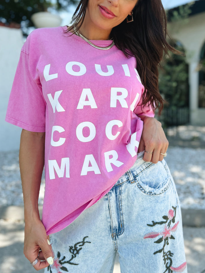 The Famous One Graphic Top