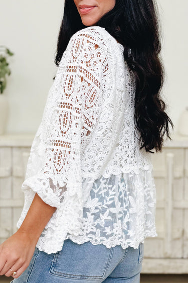 Sugar & Sheer Love Lace Cardigan