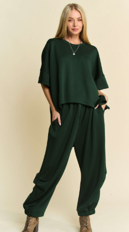 Focus On The Comfort Pant Set - 3 Colors!