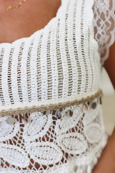 All In Stride Crochet Dress