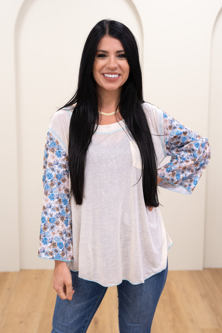 Blossom & Shine Top - 2 Colors!