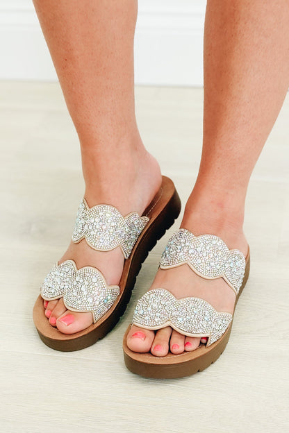 Corky's Cheers Beaches Sandals - Clear