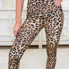Lucky Lady Leopard Leggings - Brown Black