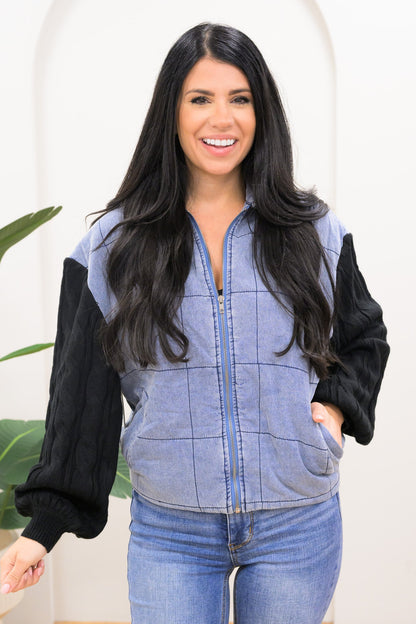 Four Square Jacket - 2 Colors!