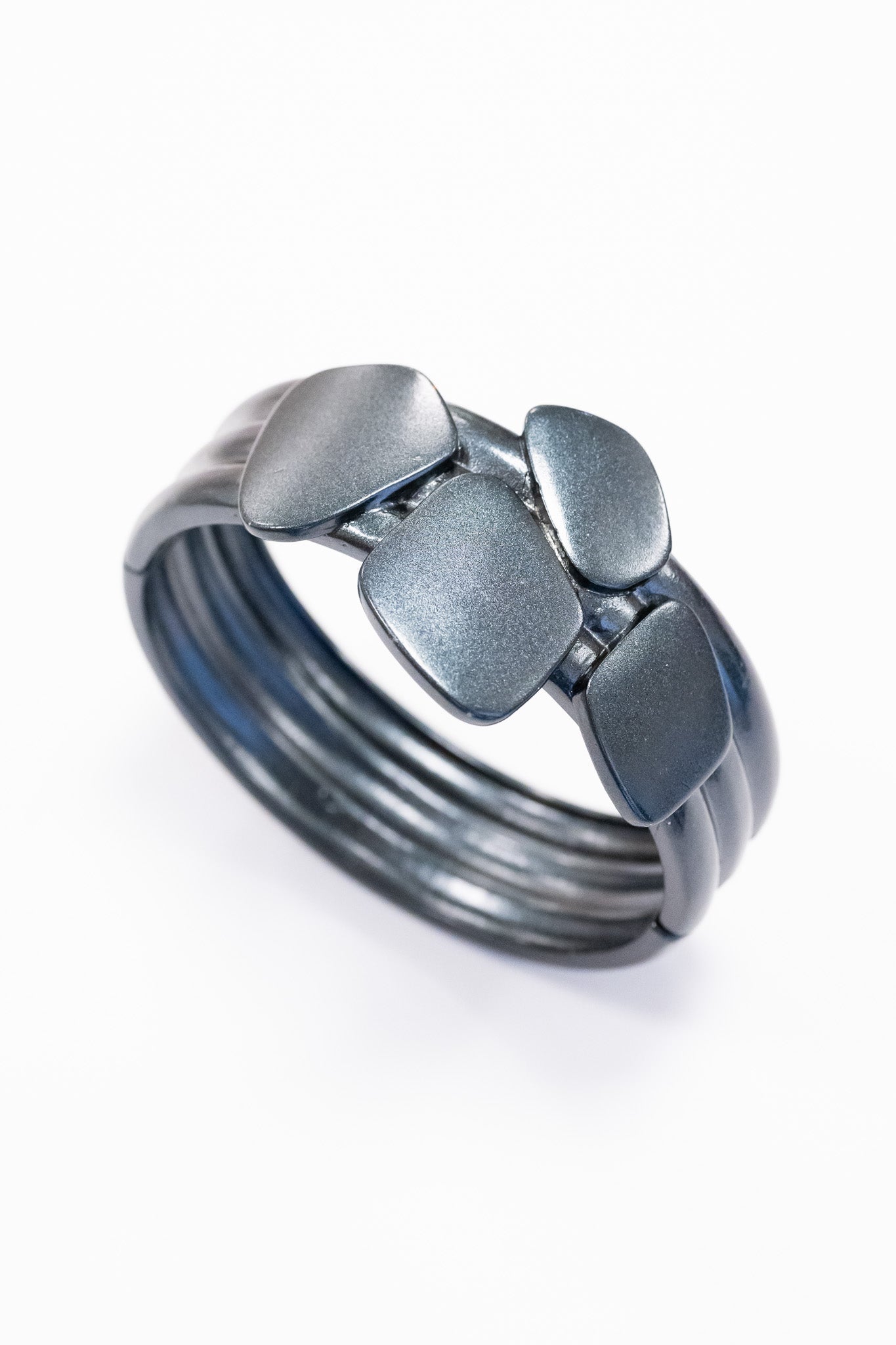 Life In The City Bracelet - Metallic Graphite