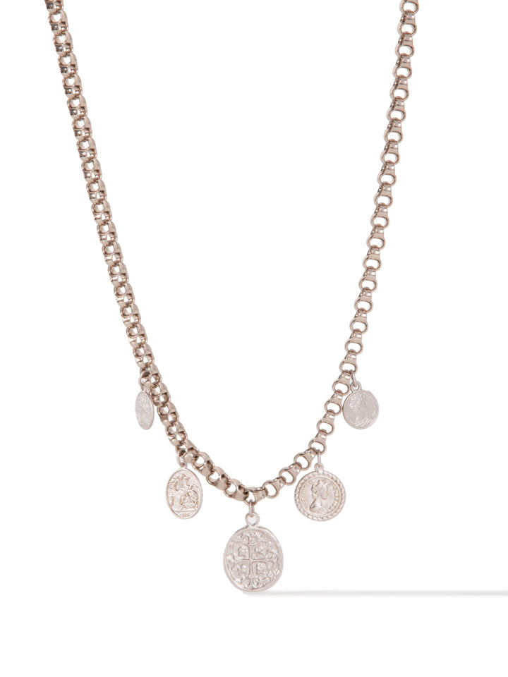 Debra Necklace - Platinum