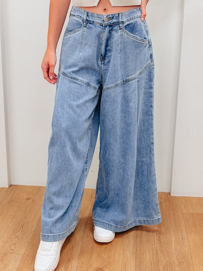 Simply Effortless By Miss Love - Mid Rise Flare Jeans