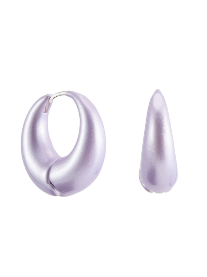 Lilith Earrings - Metallic Lilac