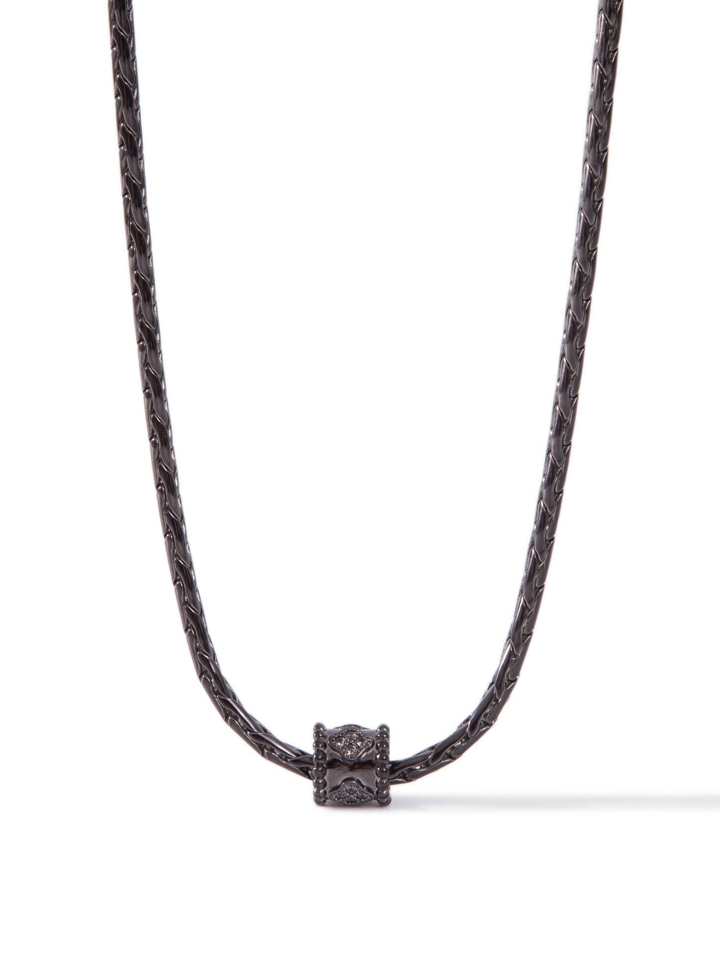 Louisa Necklace - Metallic Espresso