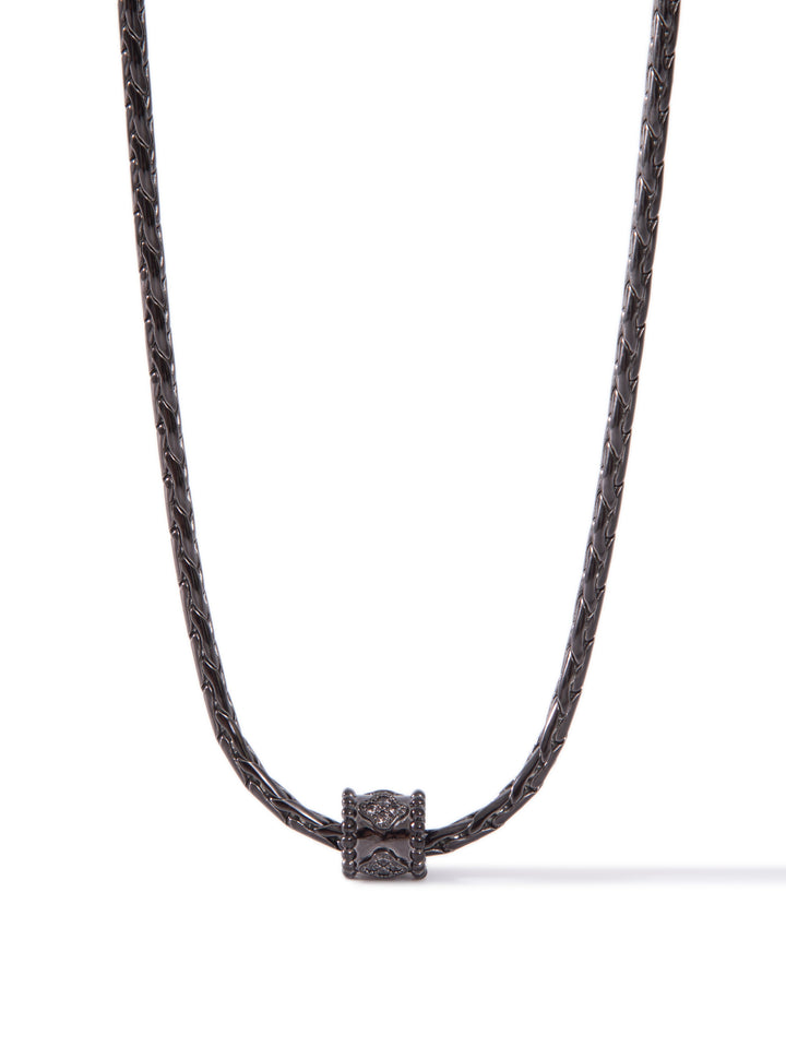 Louisa Necklace - Metallic Espresso