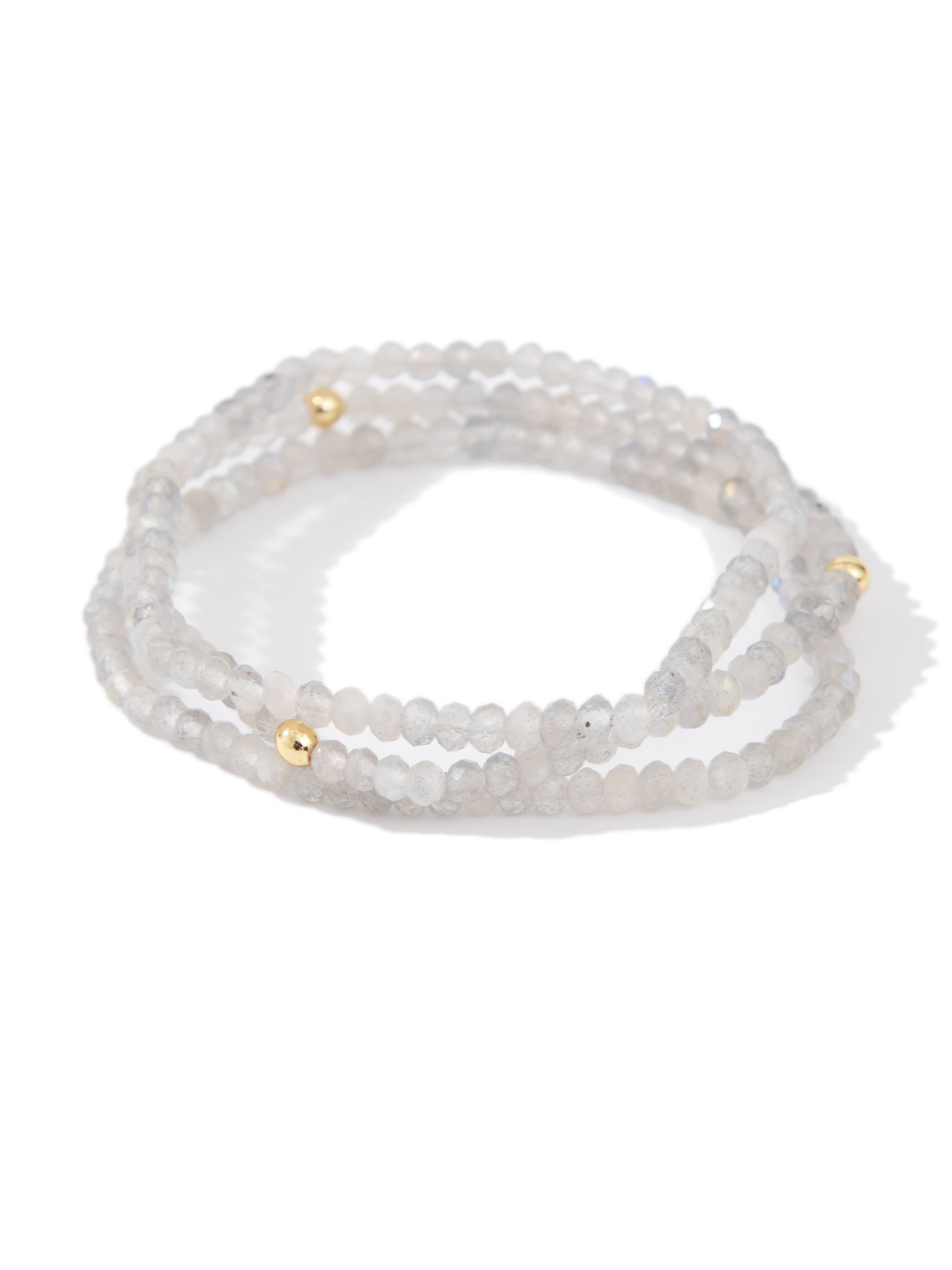 Sunday Morning Bracelet Set - Opal Smokey