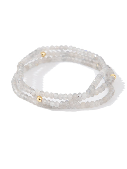 Sunday Morning Bracelet Set - Opal Smokey