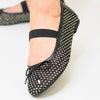 MIA Unica Flats - Black Mesh