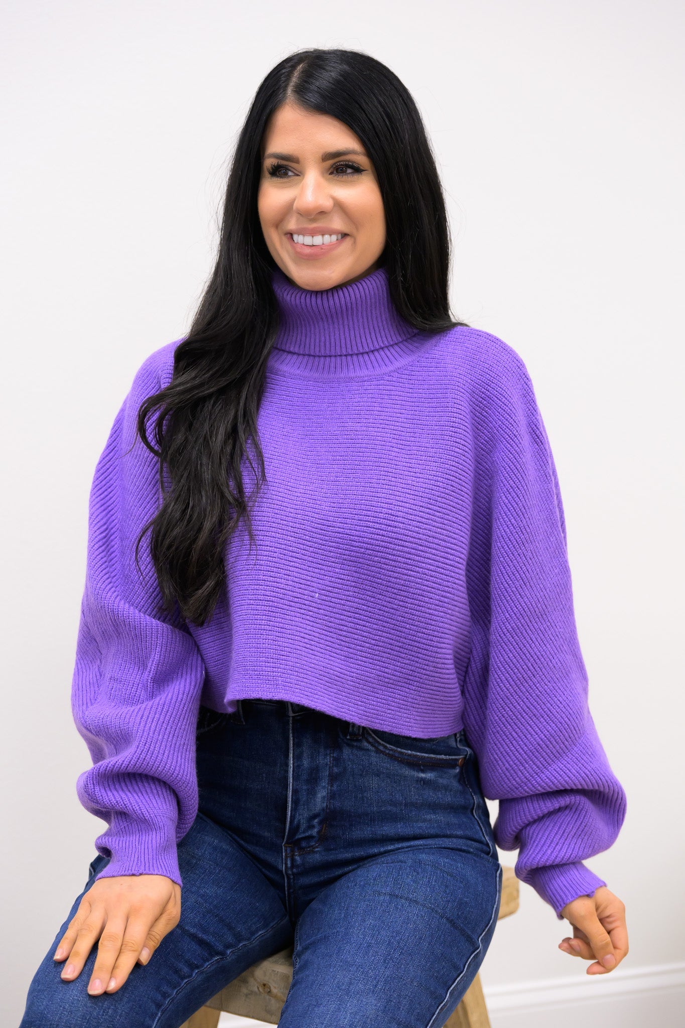 Let Your Light Shine Cropped Sweater - 4 Colors!