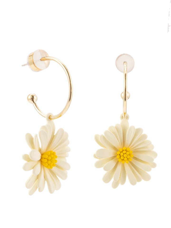 Blooming Beach Earrings - Gold Buttercup