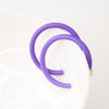 Josefina Earrings Small - Matte Electric Purple